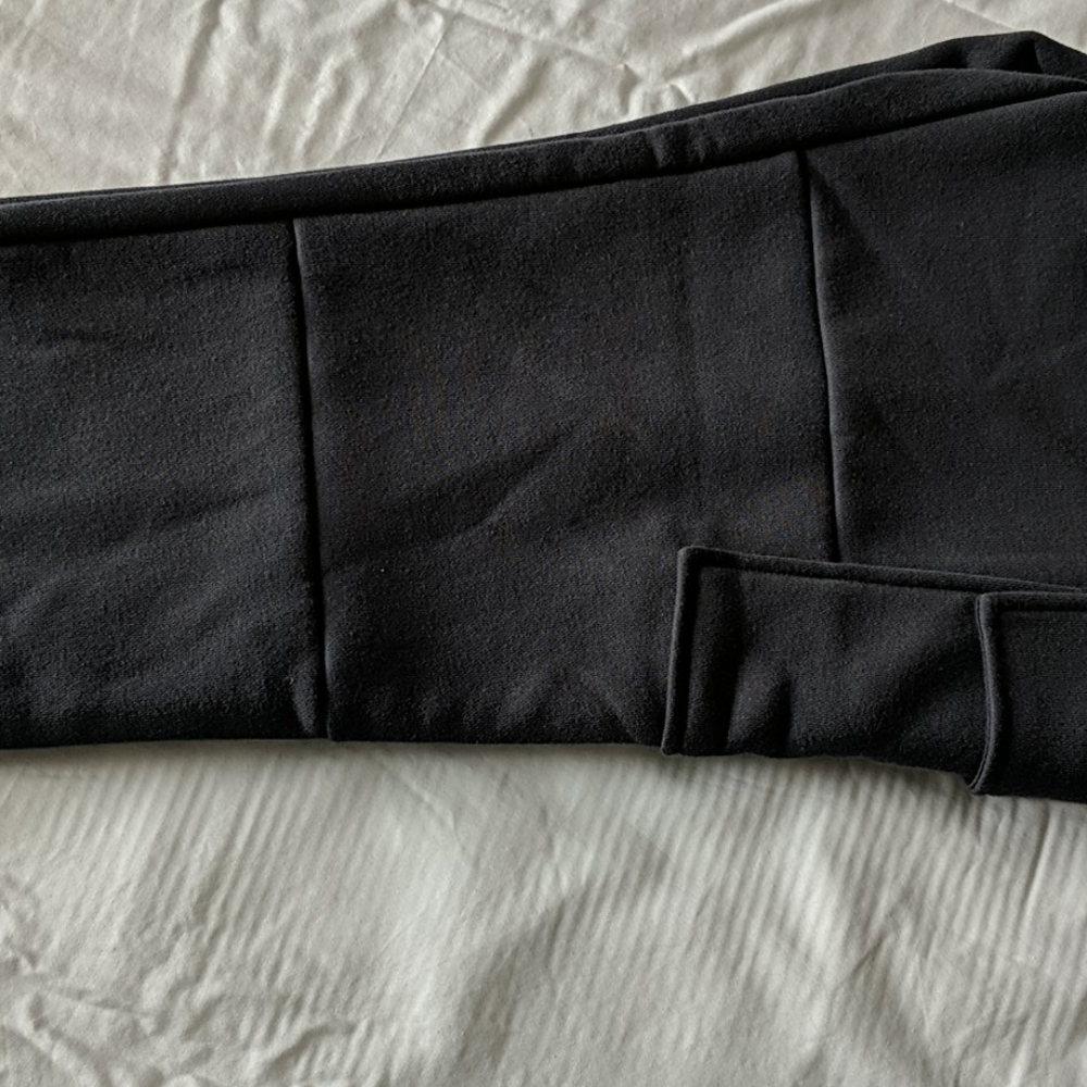 Knit Jogger Drawstring Cargo Lounge Pants Gray - Picture 5 of 5